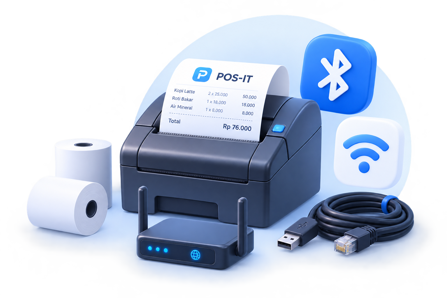 Printer dan Cetak Tiket